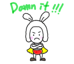 Ady Ranger - cute English stickers sticker #3282277