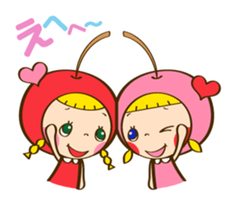 Twins of Cherry sticker #3282355