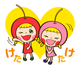 Twins of Cherry sticker #3282358