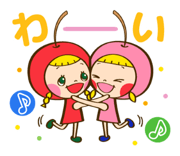 Twins of Cherry sticker #3282359