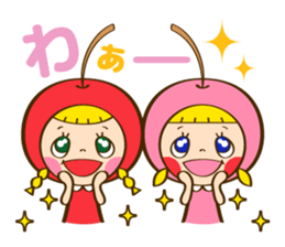 Twins of Cherry sticker #3282361
