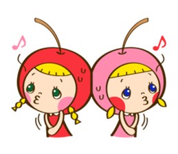 Twins of Cherry sticker #3282369