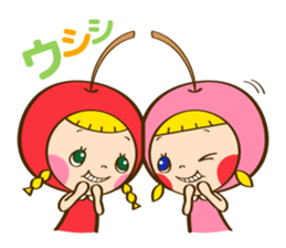 Twins of Cherry sticker #3282377