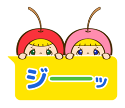 Twins of Cherry sticker #3282378