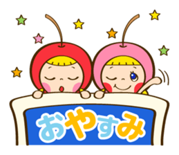 Twins of Cherry sticker #3282387