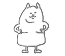 Plumply cats everyday sticker #3282715