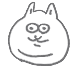 Plumply cats everyday sticker #3282717