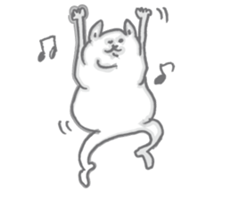 Plumply cats everyday sticker #3282719