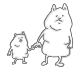 Plumply cats everyday sticker #3282720