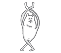 Plumply cats everyday sticker #3282723