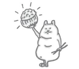 Plumply cats everyday sticker #3282742