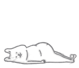 Plumply cats everyday sticker #3282743