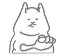 Plumply cats everyday sticker #3282745