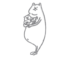 Plumply cats everyday sticker #3282753