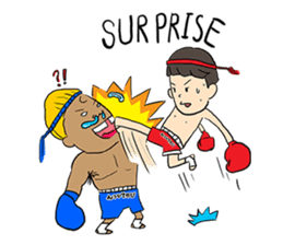 i-Pap Vs i-Pood (Muay Thai Fighting!!) sticker #3283168