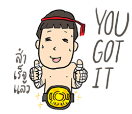 i-Pap Vs i-Pood (Muay Thai Fighting!!) sticker #3283182