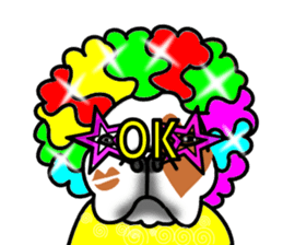 Real french bulldog family,All color ! sticker #3283356