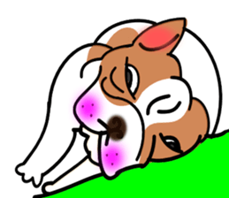 Real french bulldog family,All color ! sticker #3283381