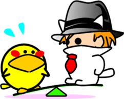 Hatter of cat-2 sticker #3283604