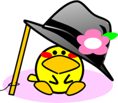 Hatter of cat-2 sticker #3283605