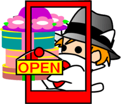 Hatter of cat-2 sticker #3283614