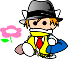 Hatter of cat-2 sticker #3283619