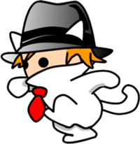 Hatter of cat-2 sticker #3283622