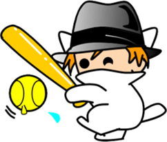 Hatter of cat-2 sticker #3283626