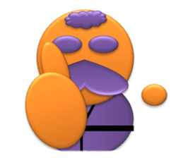 Small grandpa W sticker #3284074