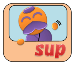 Small grandpa W sticker #3284075