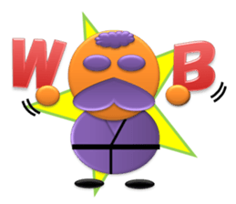 Small grandpa W sticker #3284079