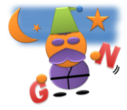 Small grandpa W sticker #3284080