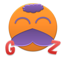 Small grandpa W sticker #3284081