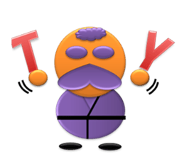 Small grandpa W sticker #3284082