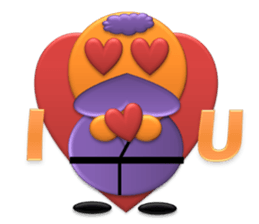 Small grandpa W sticker #3284083