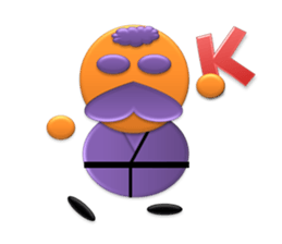 Small grandpa W sticker #3284086