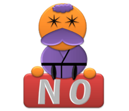 Small grandpa W sticker #3284088