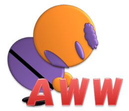 Small grandpa W sticker #3284090