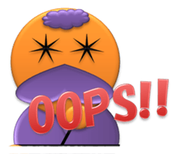 Small grandpa W sticker #3284092