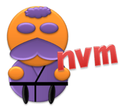 Small grandpa W sticker #3284093