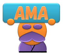 Small grandpa W sticker #3284095