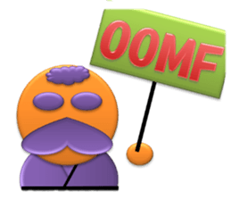 Small grandpa W sticker #3284096