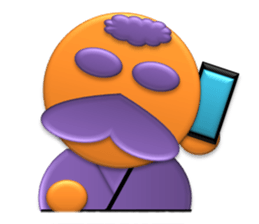 Small grandpa W sticker #3284101