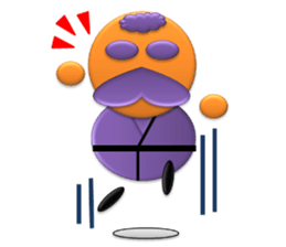 Small grandpa W sticker #3284108