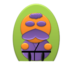 Small grandpa W sticker #3284113