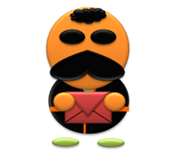 Small grandfather J sticker #3284242