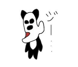 panda person sticker #3284435