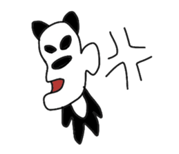 panda person sticker #3284438