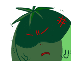 Green Tomato (Emotional chapter) sticker #3284619