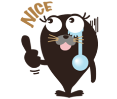 KUROGOMA spicy talk sticker #3284726